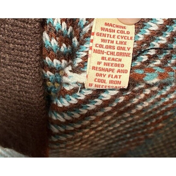 Magnolia Lane Masters Cardigan Women’s XL Sweater Aztec Southwestern Pockets - Picture 10 of 10